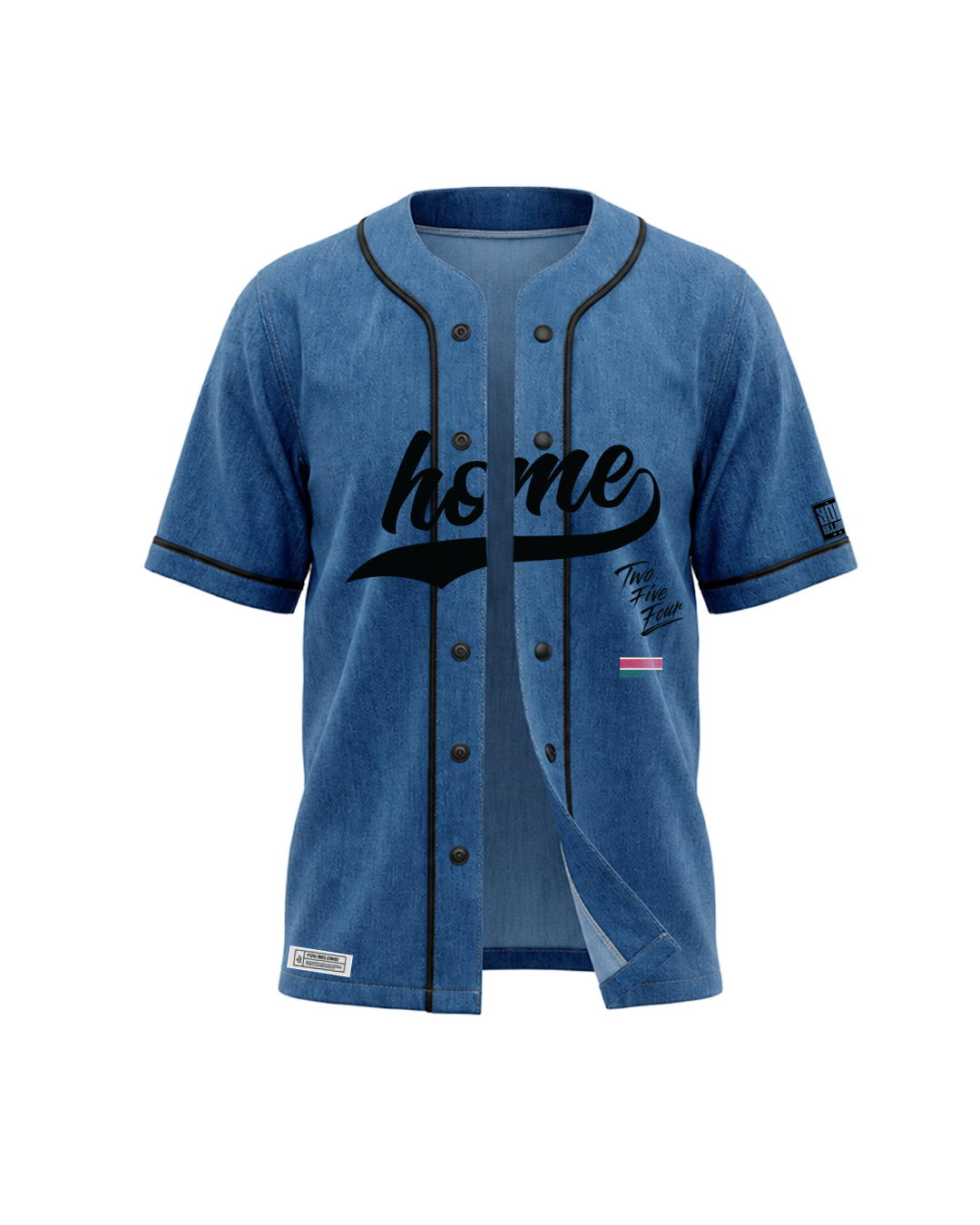 Aero Baseball Shirt – Denim Air