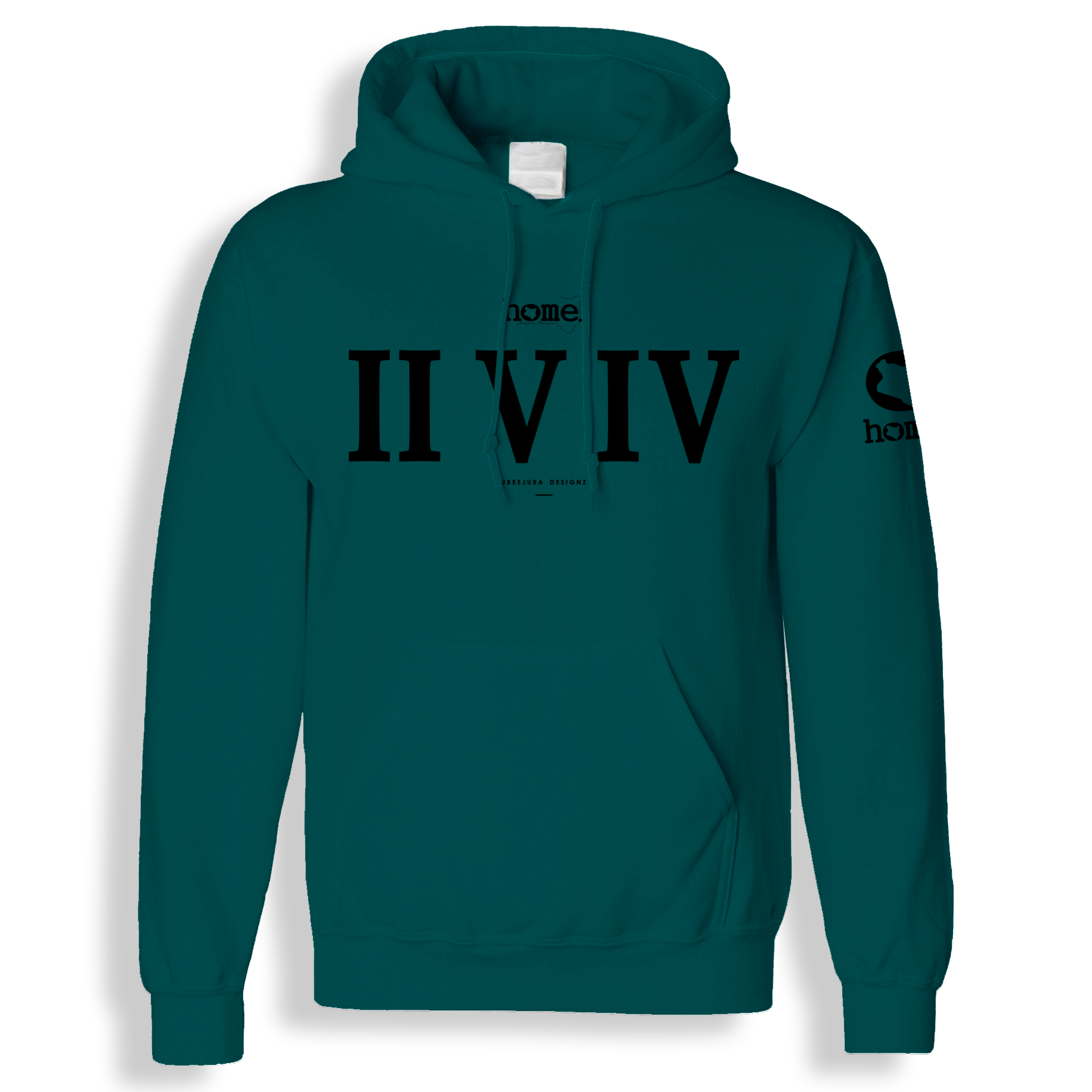 Hoodie - Deep Aqua(Heavy Fabric)