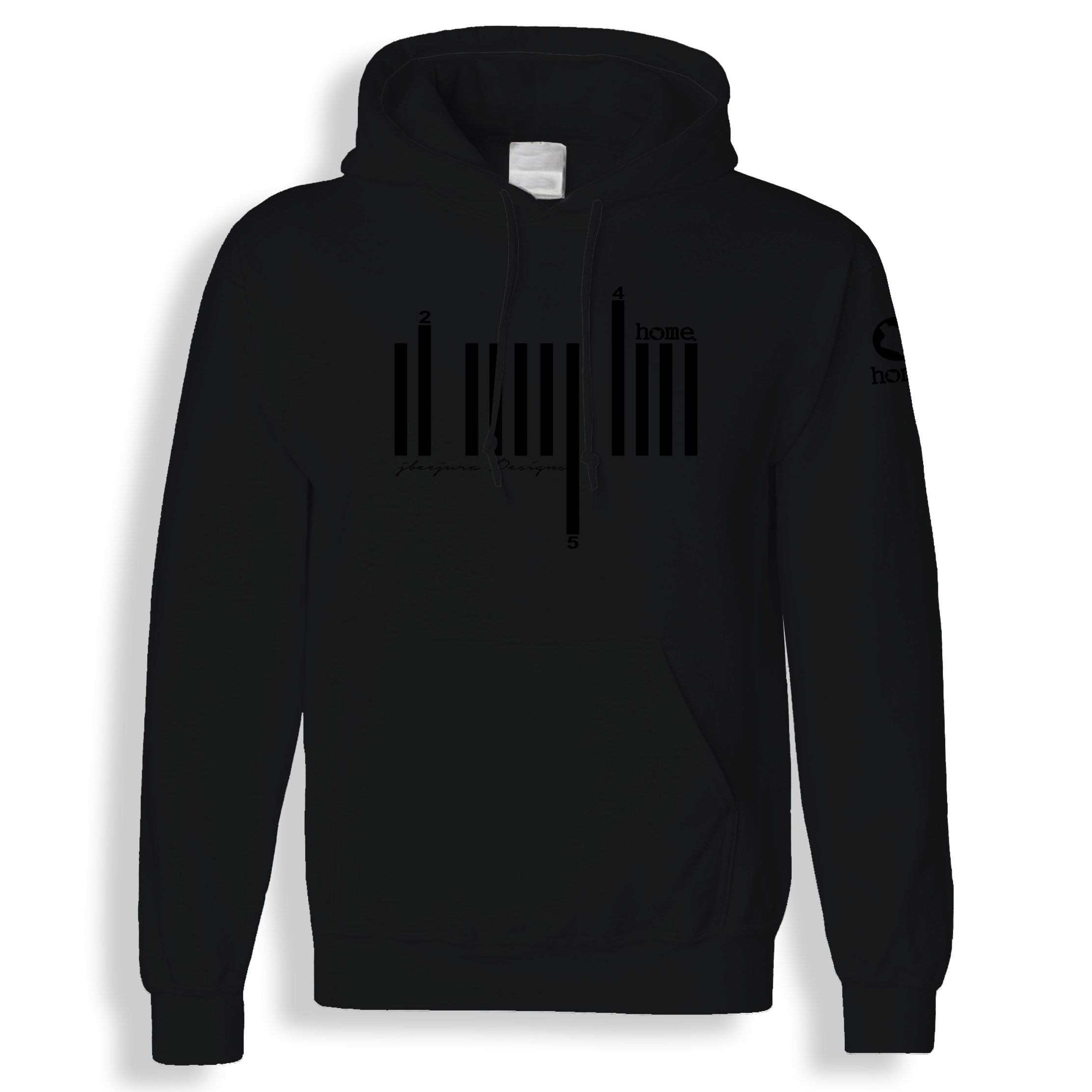 Hoodie - Black (Mid-Heavy Fabric)