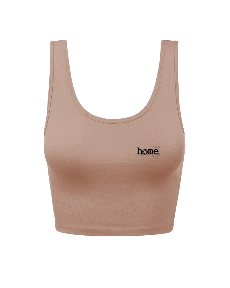 Cheeky Mushie Vest Top - Tan Brown (Midweight)