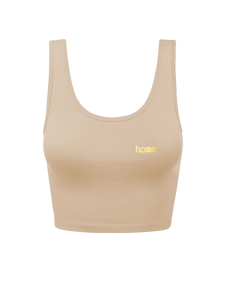 Cheeky Mushie Vest Top - Taupe (Midweight)