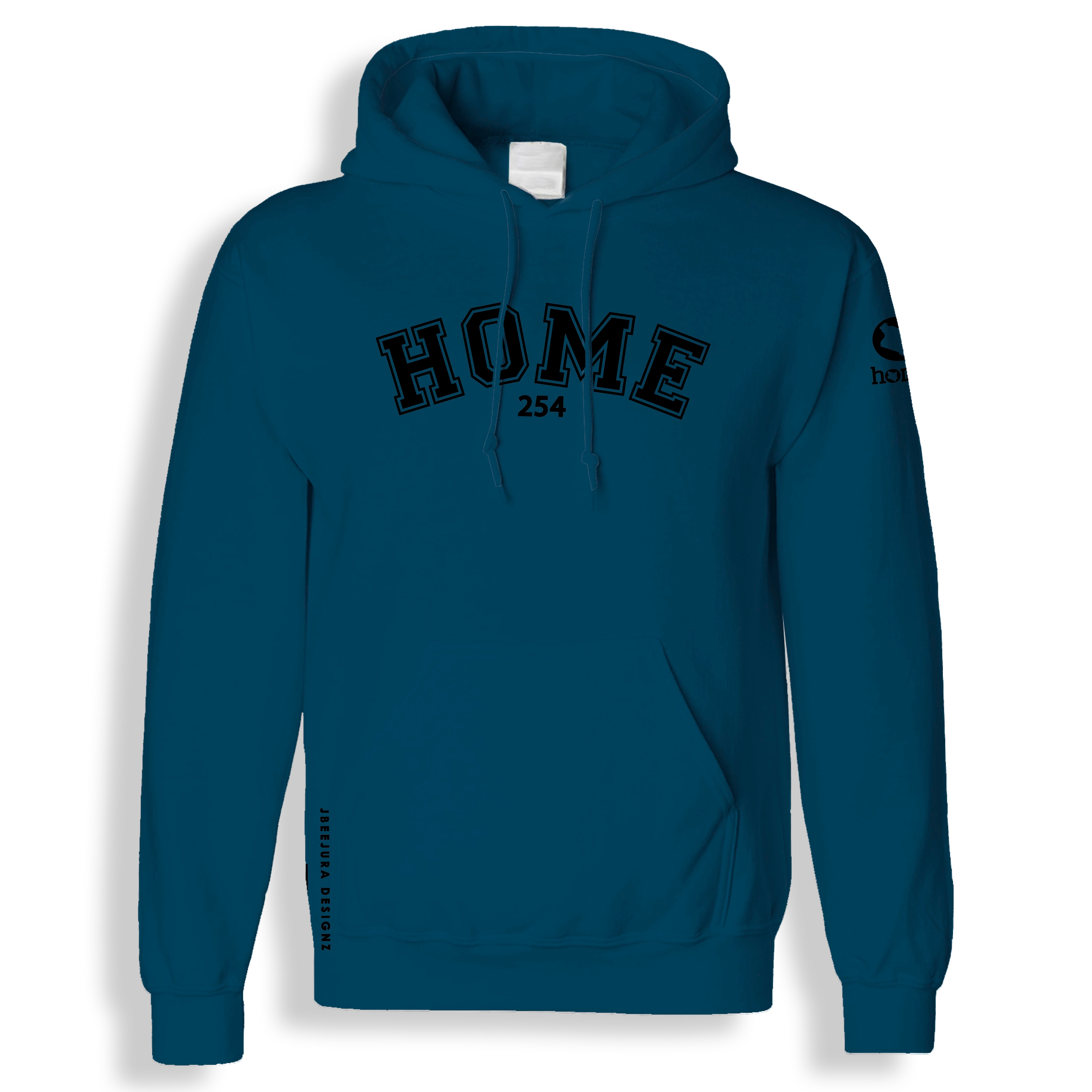 Hoodie - Teal Blue (Heavy Fabric)