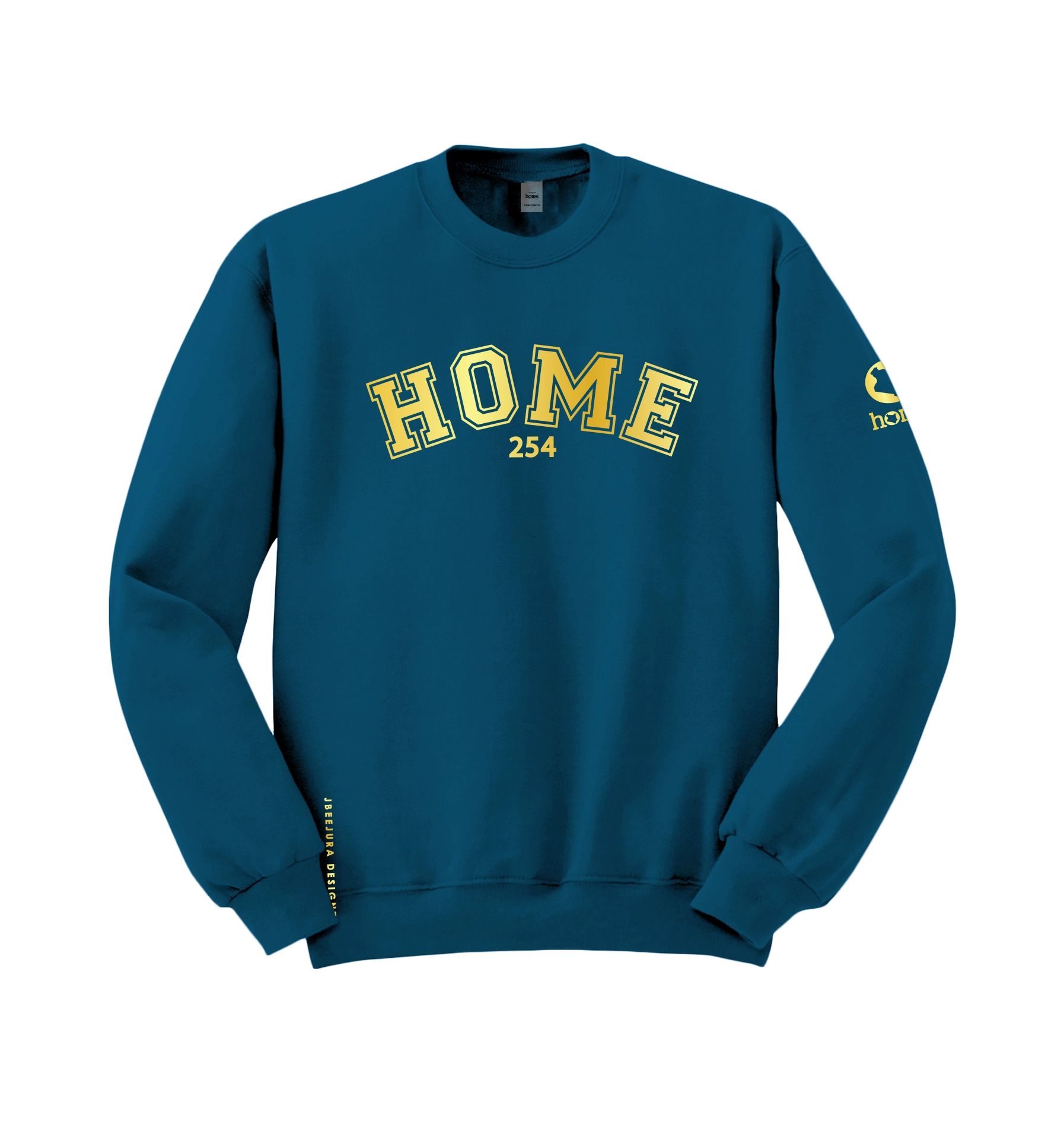 KIDS SWEATSHIRT - TEAL BLUE (HEAVY FABRIC)