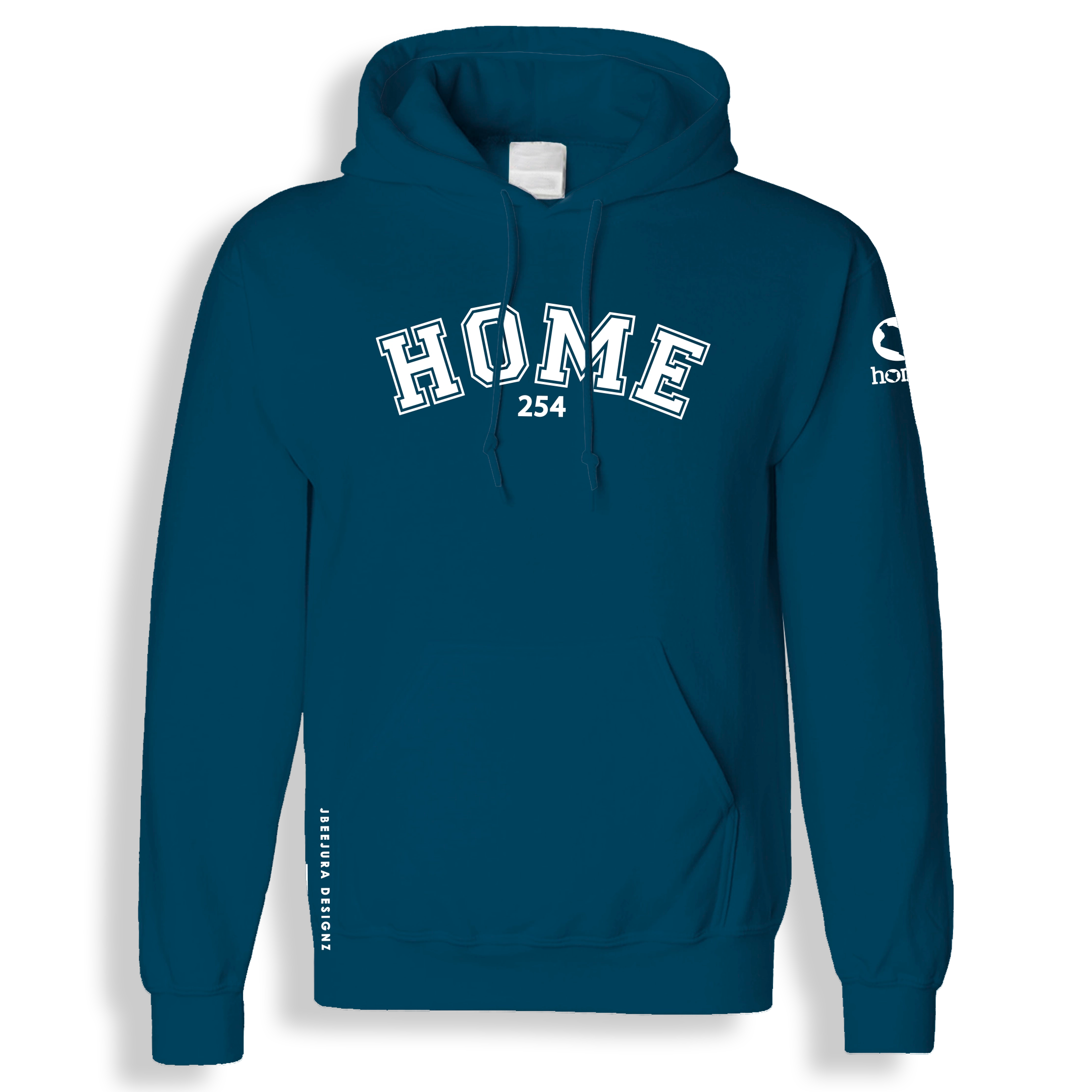 Hoodie - Teal Blue (Heavy Fabric)