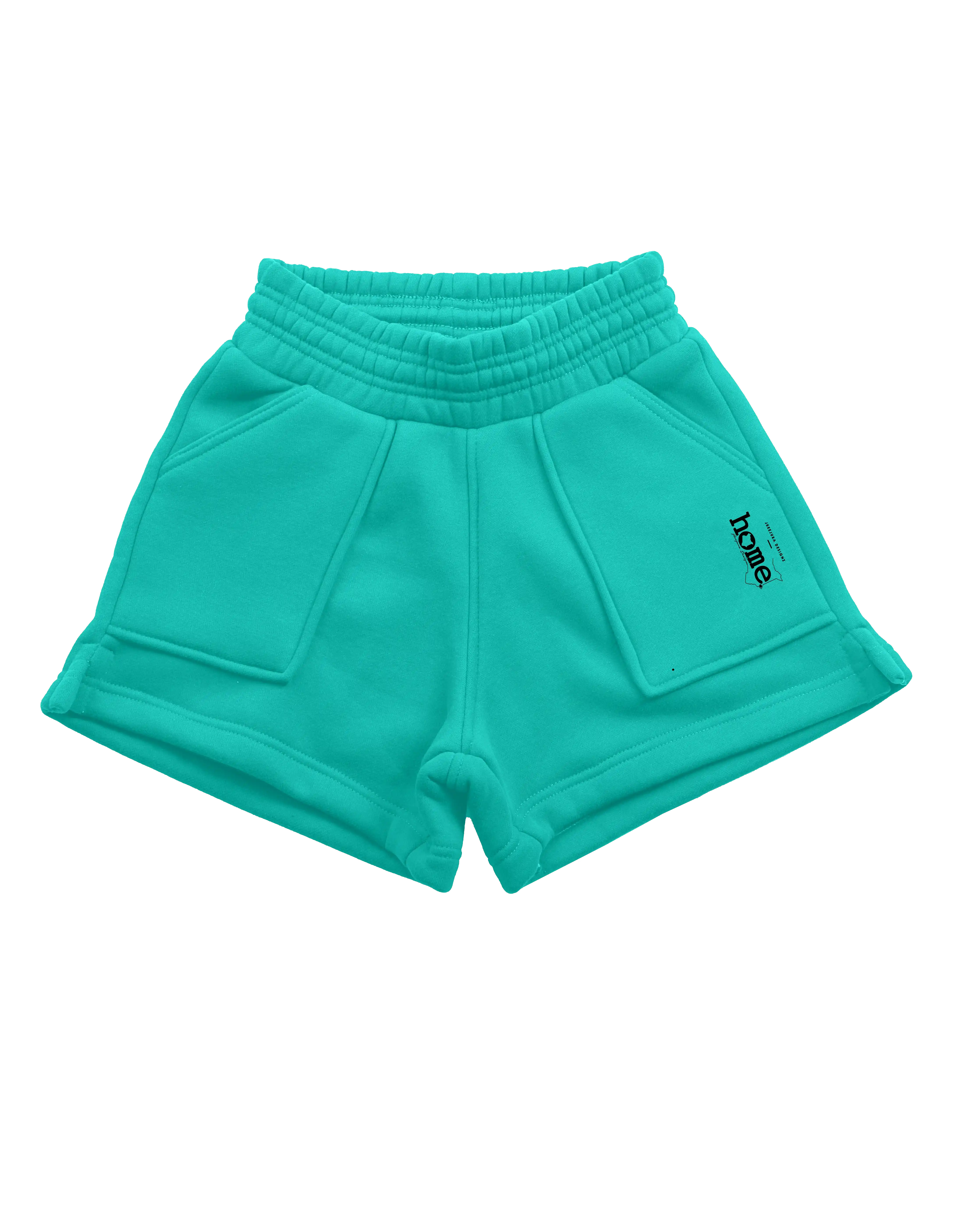 Cora Shorts - Turquoise Blue (Heavy Fabric)