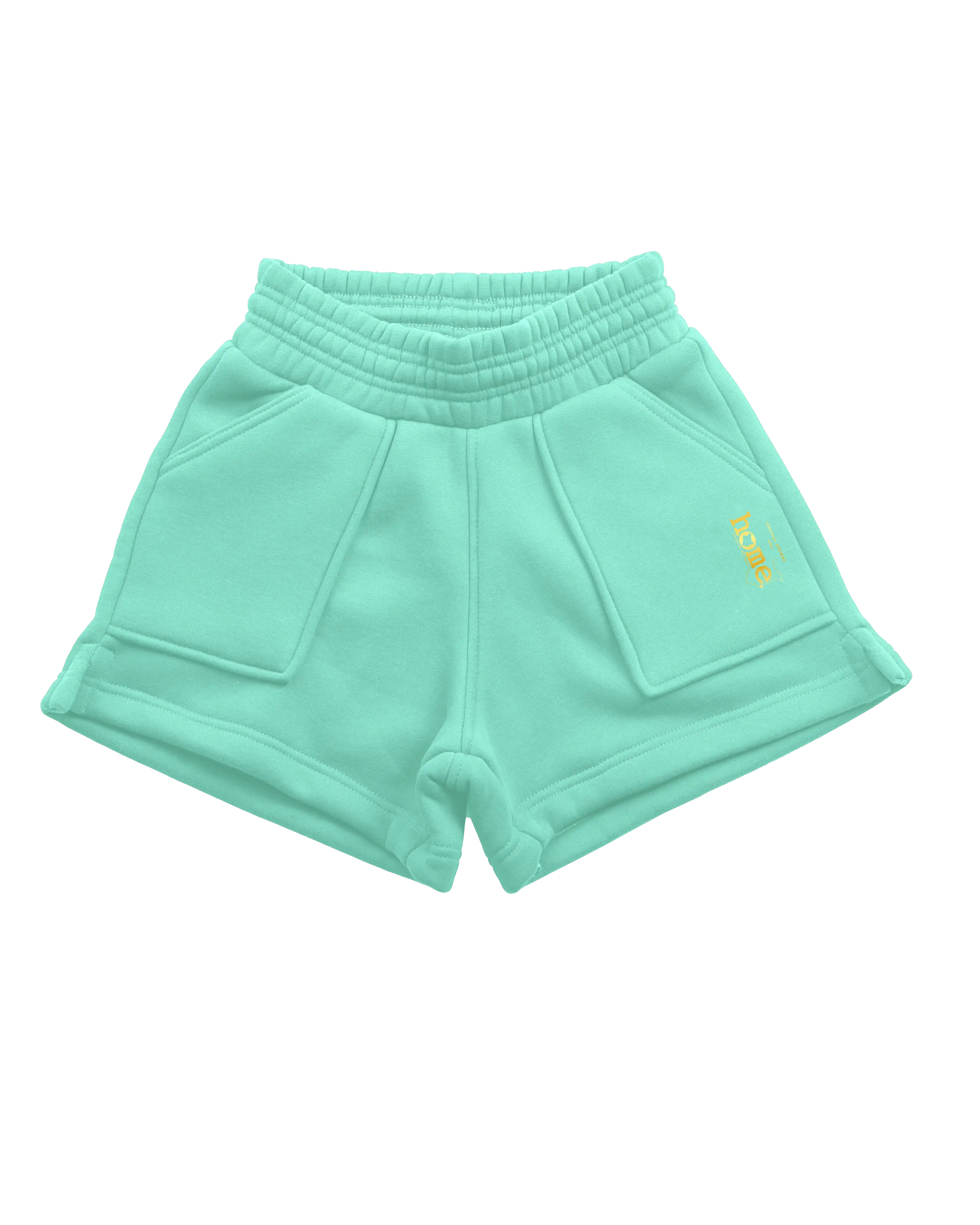 Cora Shorts - Turquoise Blue (Heavy Fabric)