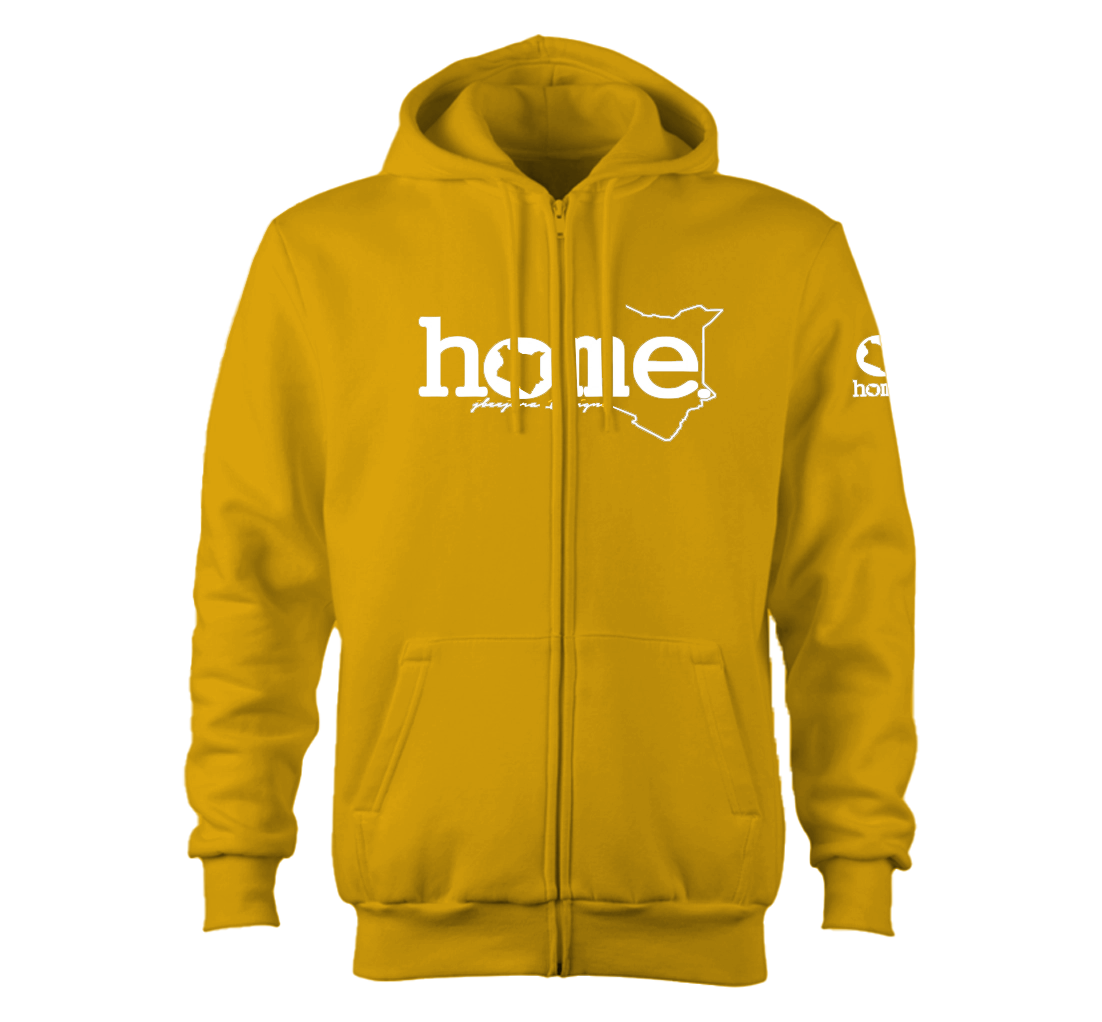 Zip-up Hoodie - Dark Mustard (Heavy Fabric)