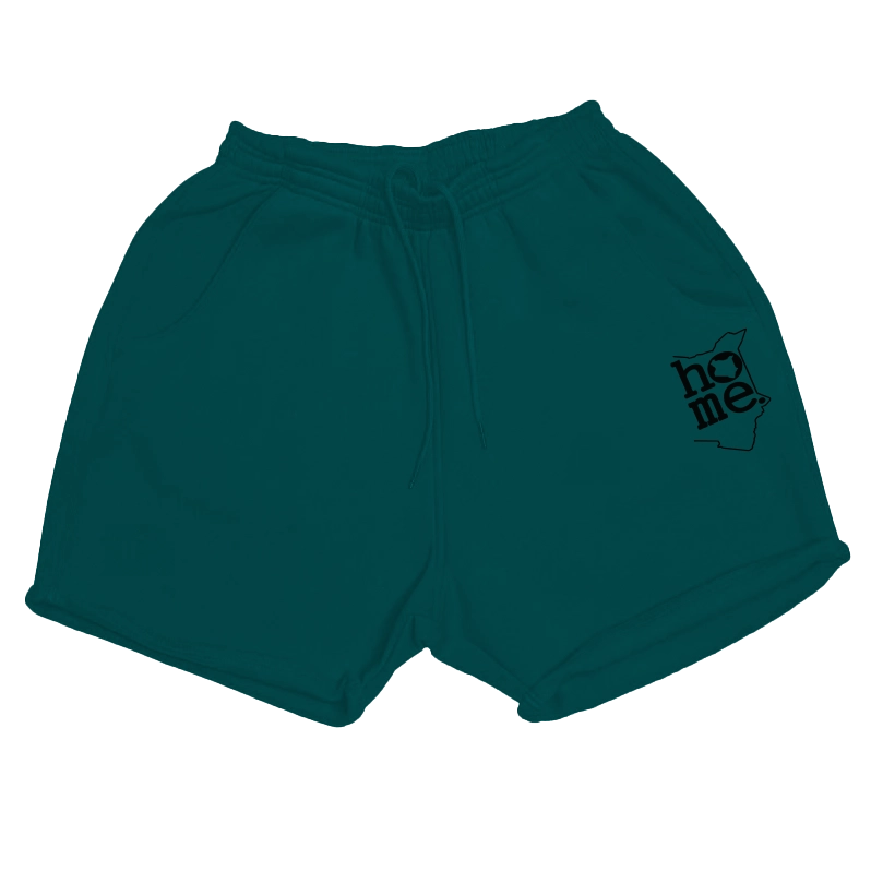 Women's Booty Shorts - Deep Aqua (Heavy Fabric)