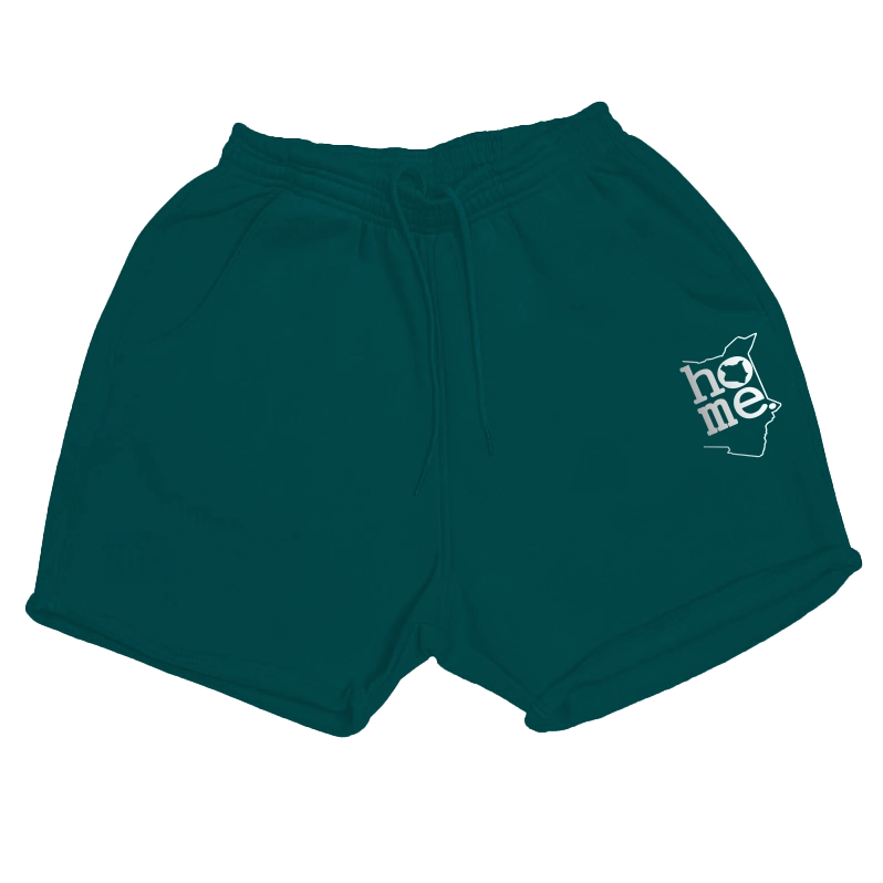 Women's Booty Shorts - Deep Aqua (Heavy Fabric)