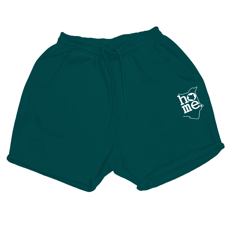 Women's Booty Shorts - Deep Aqua (Heavy Fabric)