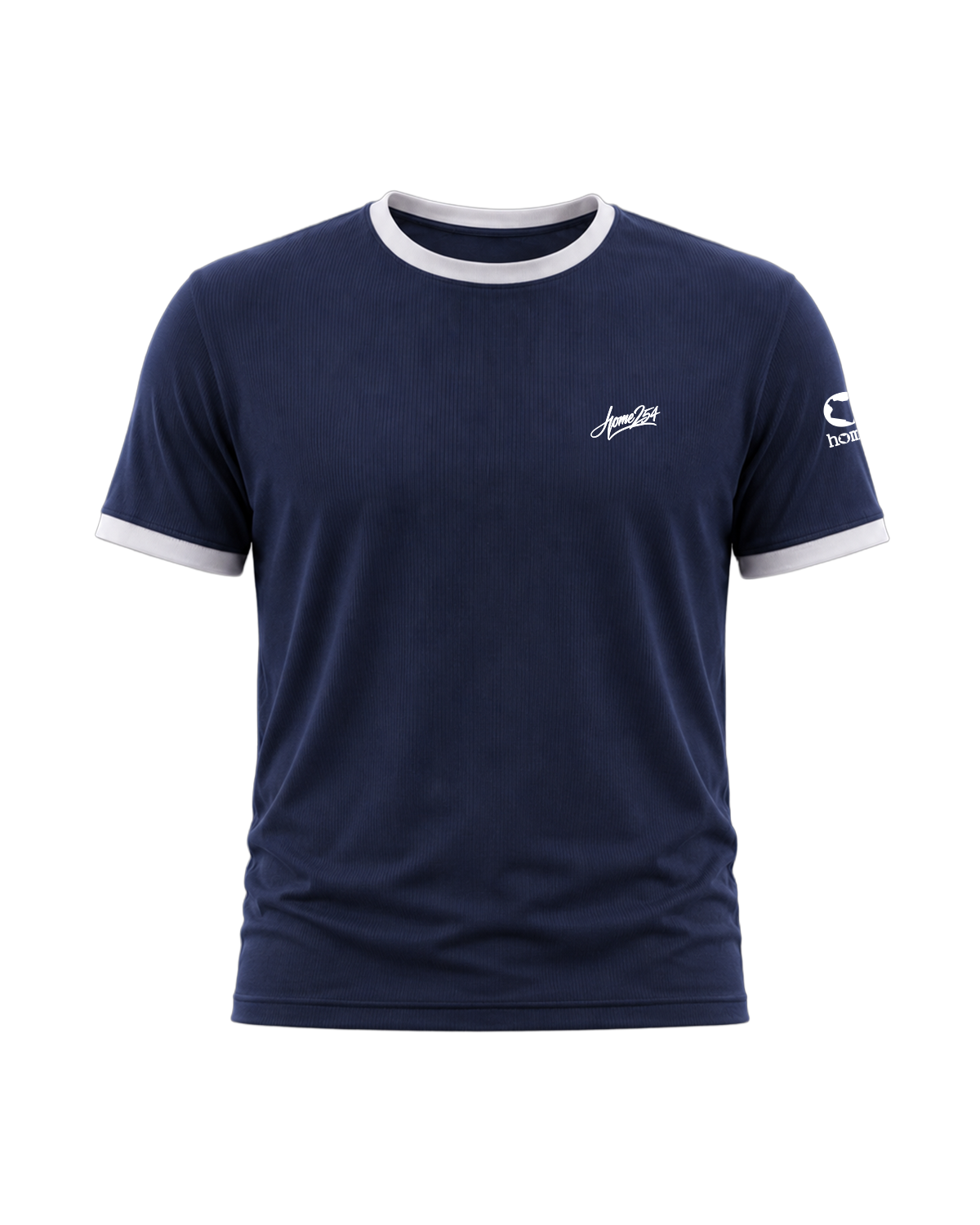 DOLLY TEE - Navy Blue + White