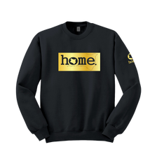 home_254 DARK GREY SWEATSHIRT (HEAVY FABRIC) WITH A GOLD CLASSIC PRINT