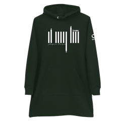 Hoodie Dress - Hunter Green (Mid-Heavy Fabric)