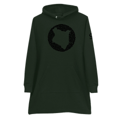 Hoodie Dress - Hunter Green (Mid-Heavy Fabric)