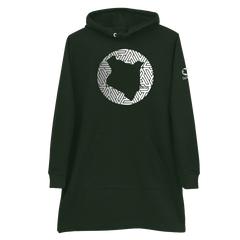 Hoodie Dress - Hunter Green (Mid-Heavy Fabric)