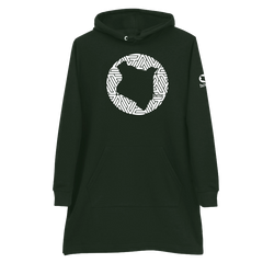 Hoodie Dress - Hunter Green (Mid-Heavy Fabric)