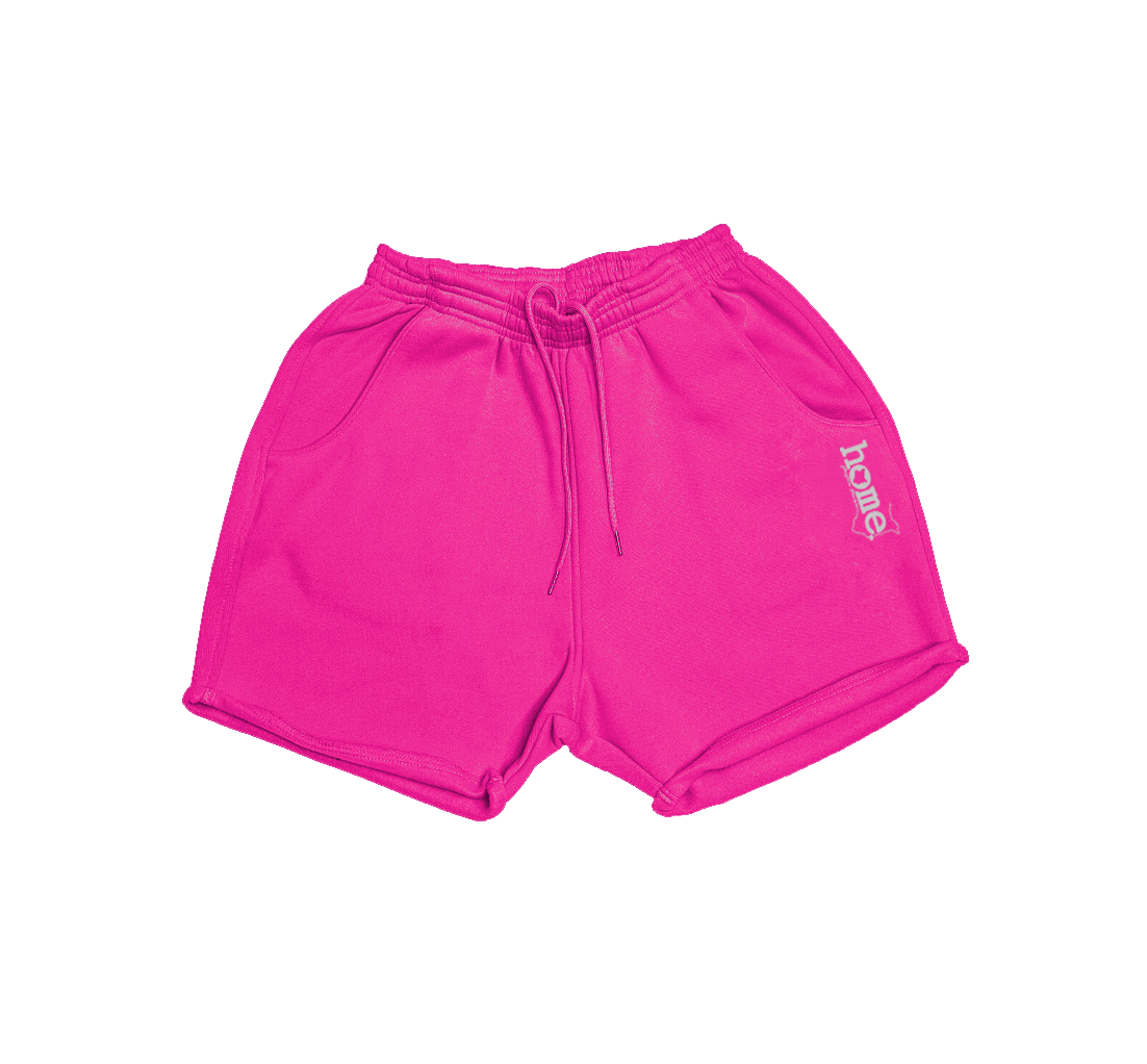 WOMENS BOOTY SHORTS - HOT PINK (HEAVY FABRIC)