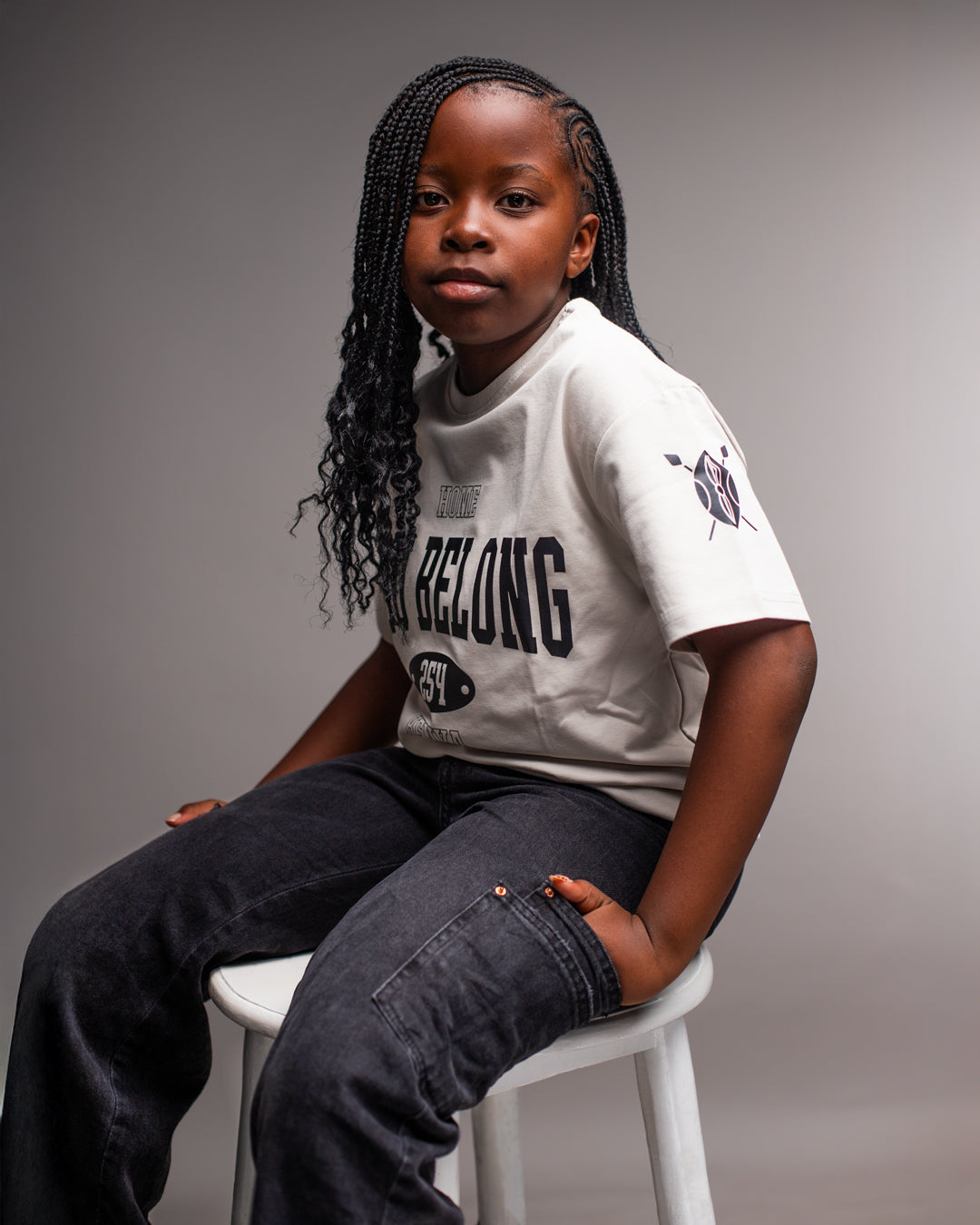 The Kids Ignite T-Shirt - Soft Beige