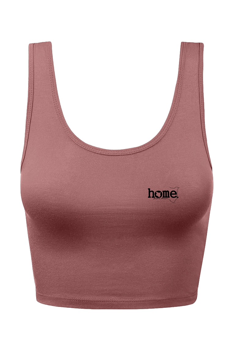 home_254 CHEEKY MUSHIE VEST TOP – MAROON WITH A BLACK PRINT