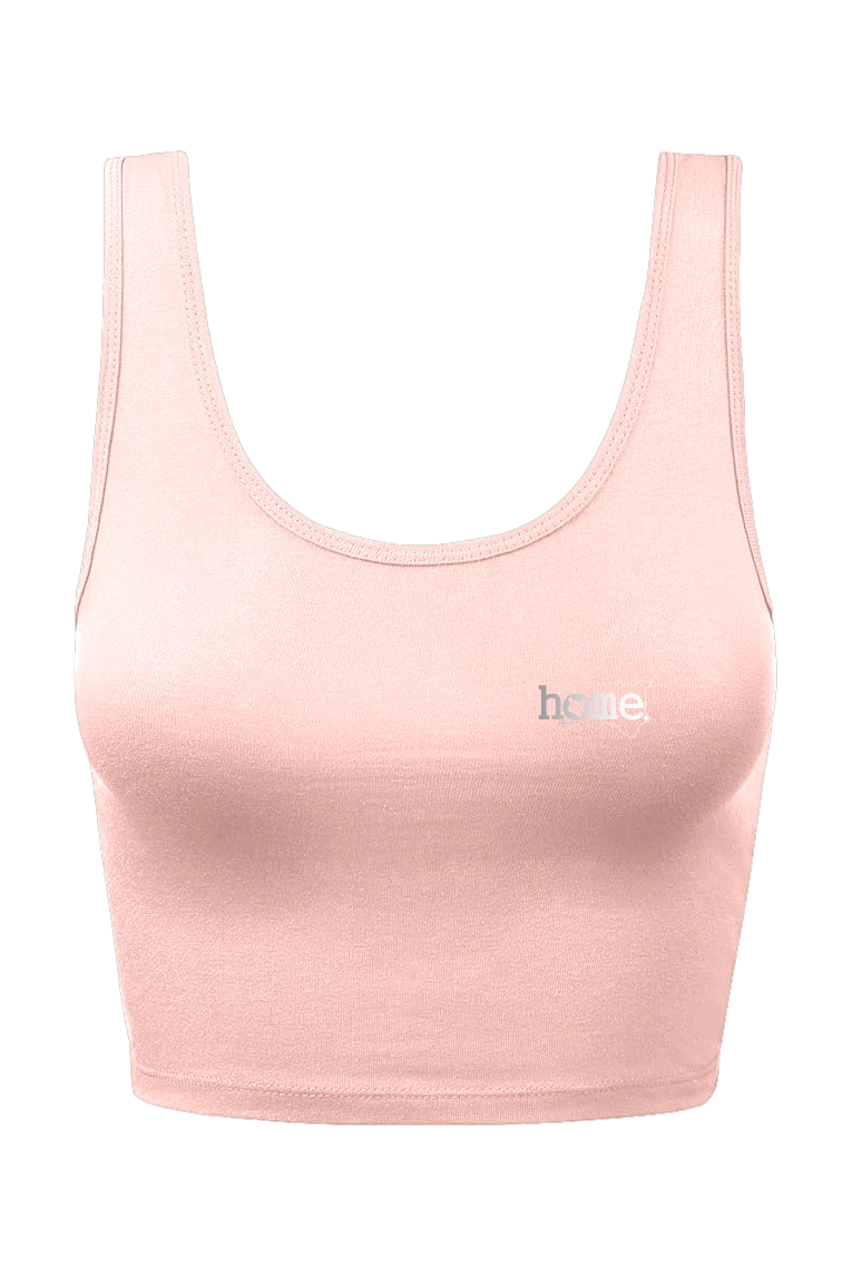 home_254 CHEEKY MUSHIE VEST TOP – MISTY ROSE WITH A SILVER PRINT