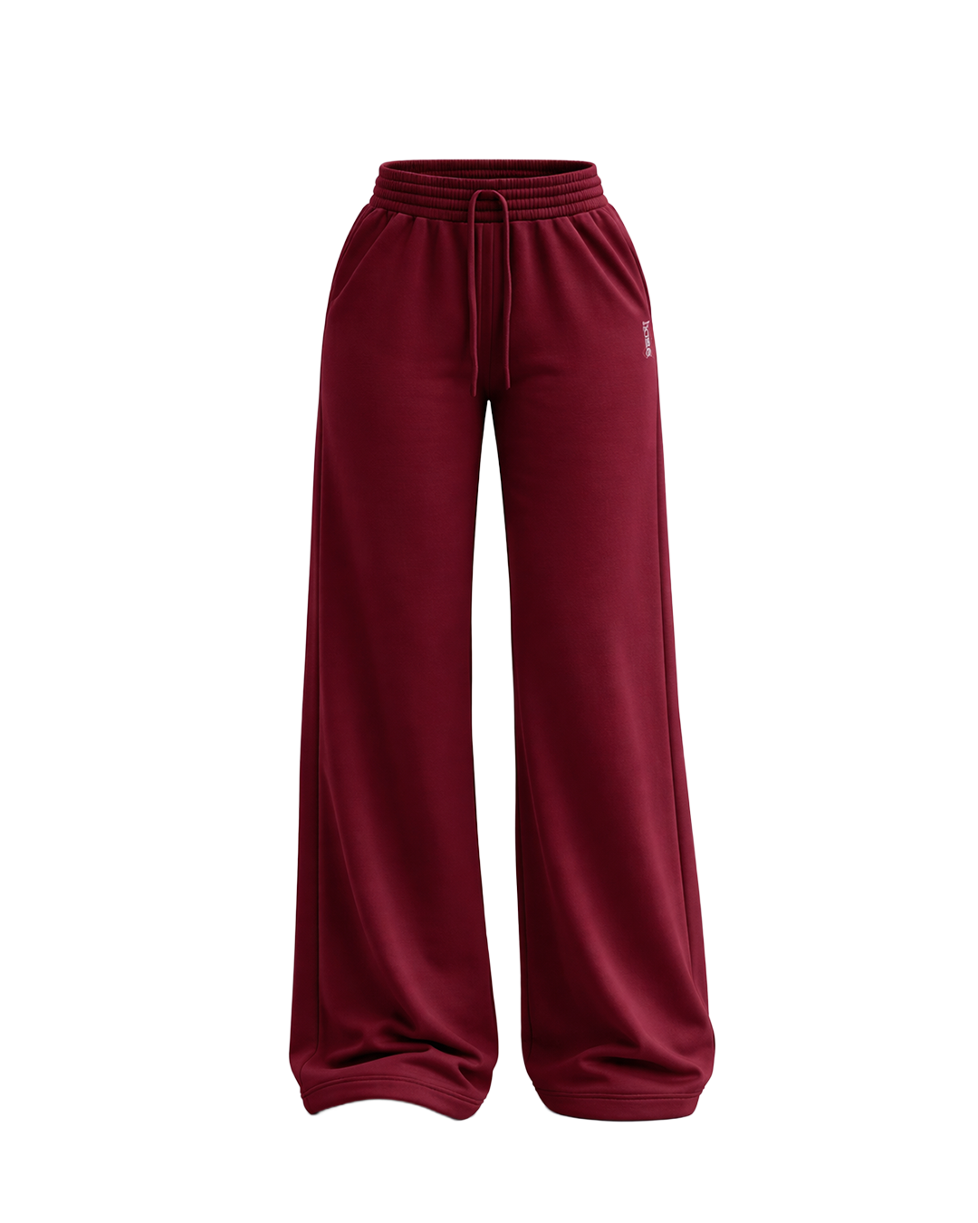 Cosy Pants - Deep Scarlet (Heavy Velvet Fabric)