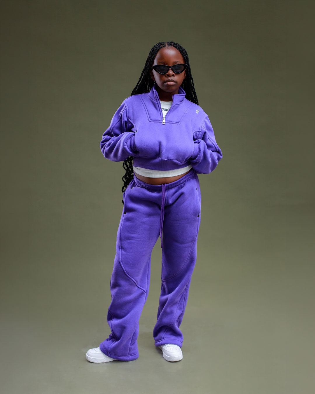Kids LÛME Pants - Purple