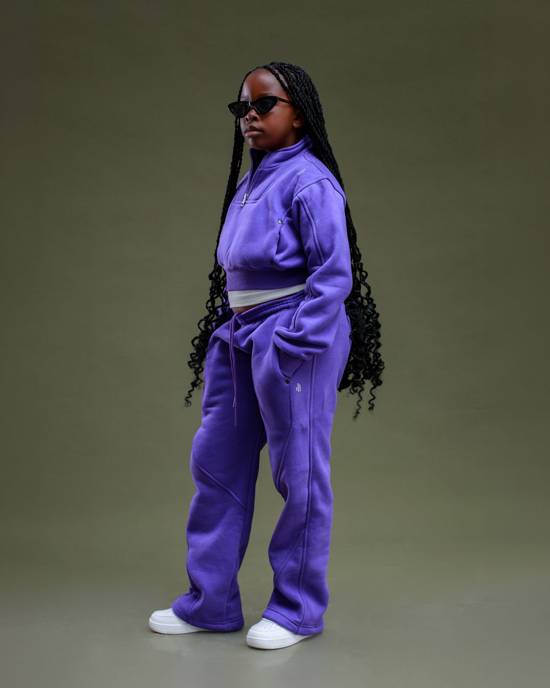 Kids LÛME Pants - Purple