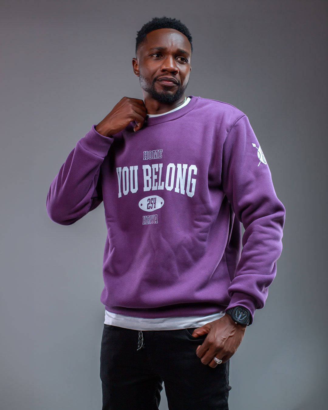 Purple Ignite Sweatshirt