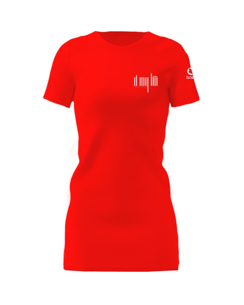 T-Shirt Dress - Red
