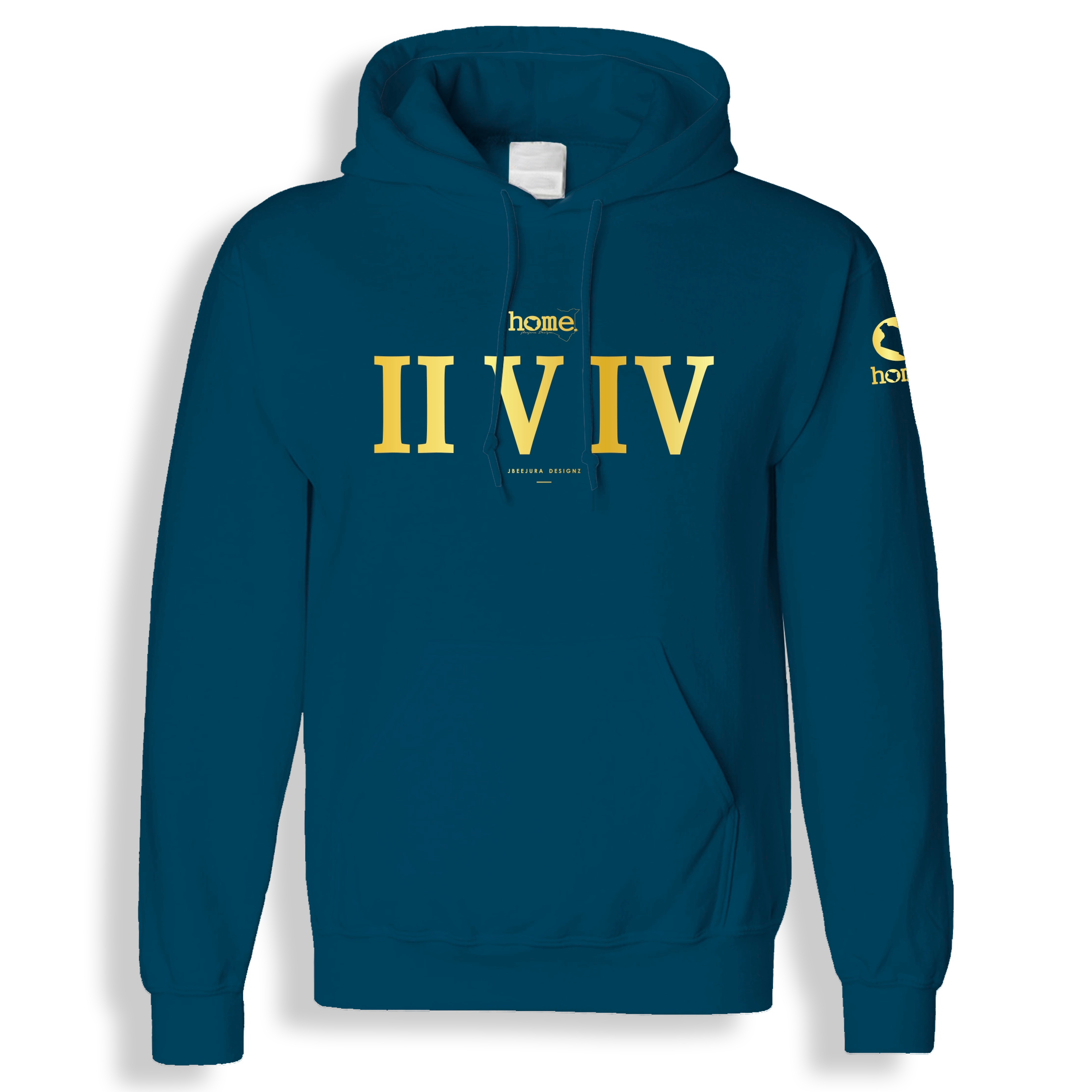 Hoodie - Teal Blue (Heavy Fabric)