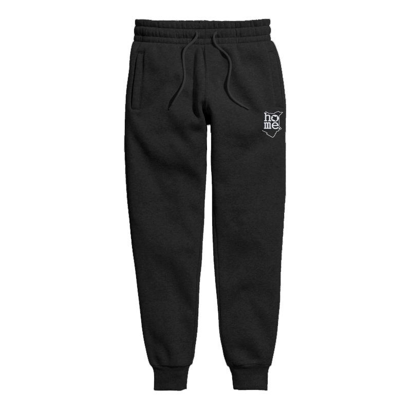 home_254 BLACK NUVETRA™ WOMENS SWEATPANTS WITH A SILVER PRINT