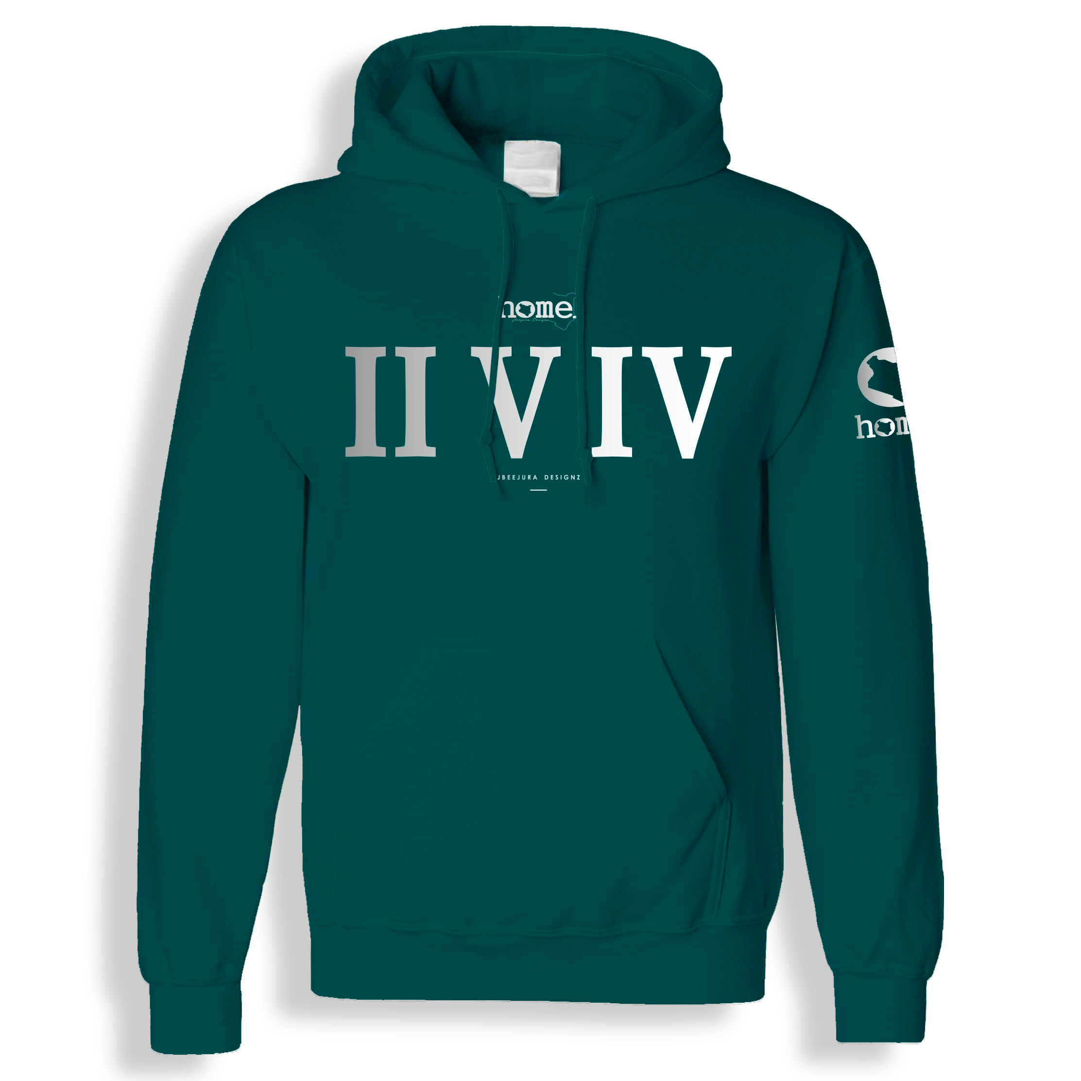 Hoodie - Deep Aqua(Heavy Fabric)