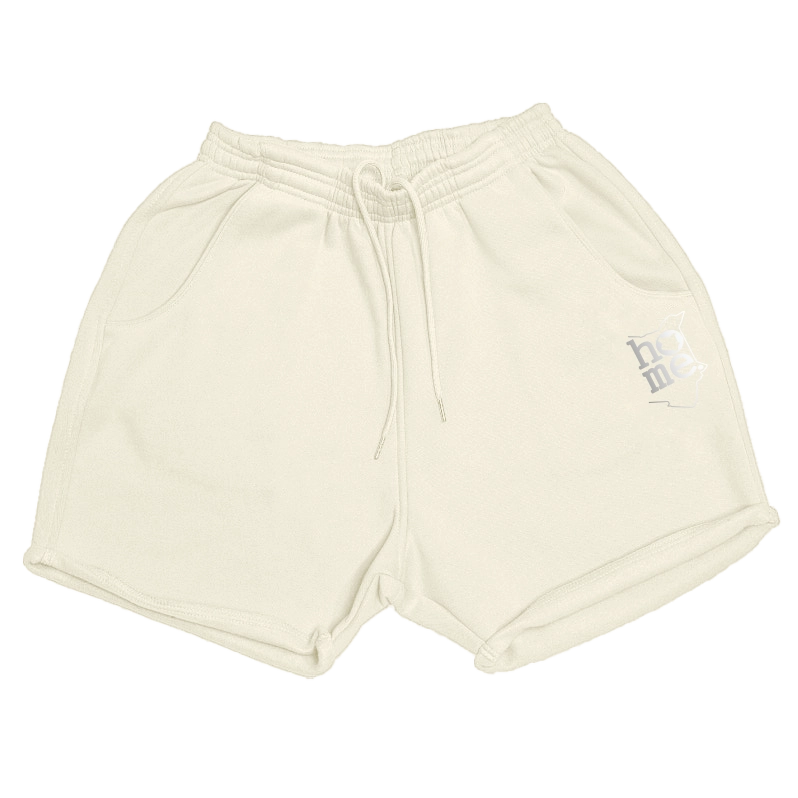 Women's Booty Shorts - Soft Beige (Heavy Fabric)