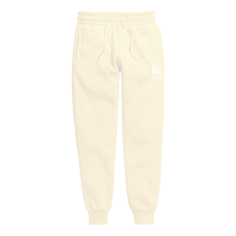 Womens Sweatpants - Soft Beige (Heavy Fabric)