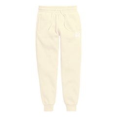 Womens Sweatpants - Soft Beige (Heavy Fabric)