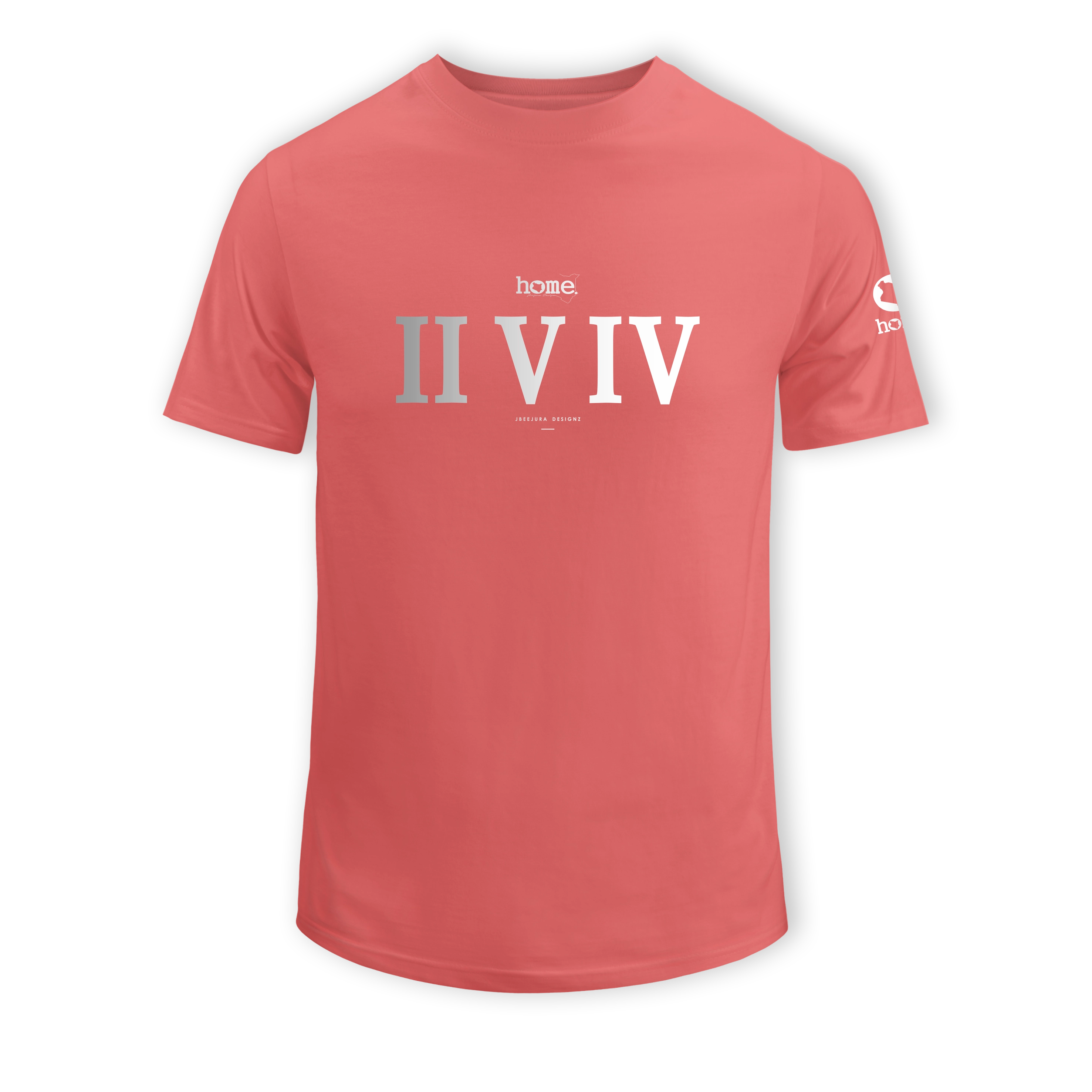 home_254 KIDS SHORT-SLEEVED MULBERRY T-SHIRT WITH A ROMAN NUMERALS  PRINT – COTTON PLUS FABRIC