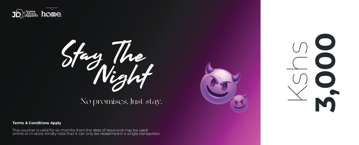 Stay The Night Gift Card 😈