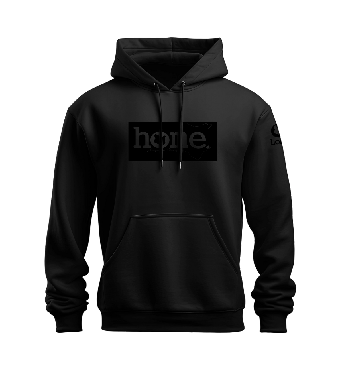 home_254 NUVETRA™ HOODIE WITH A BLACK CLASSIC PRINT 