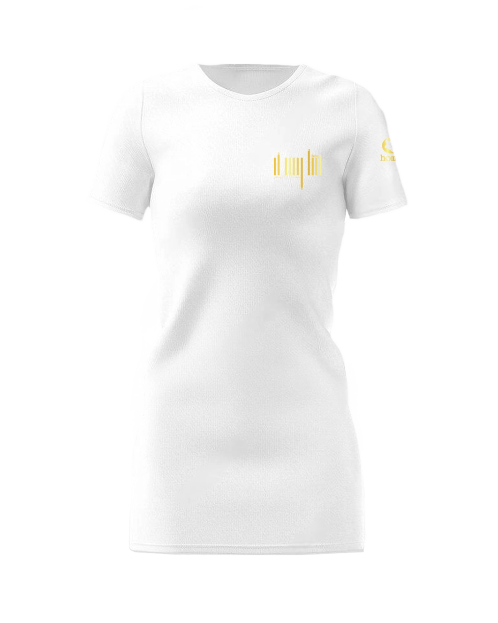 T-Shirt Dress - White T-Shirt Dress - White