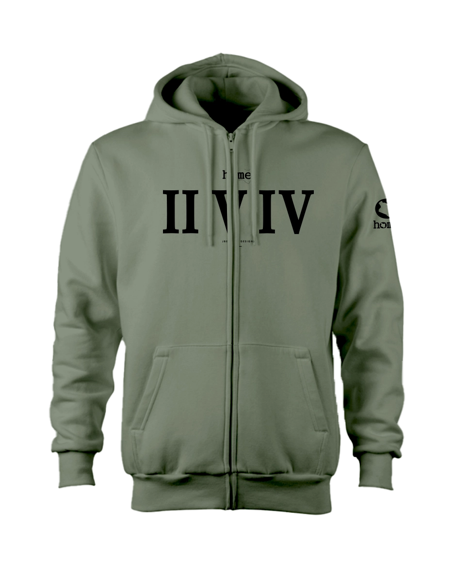 Zip-up Hoodie  - Finch (Heavy Fabric)