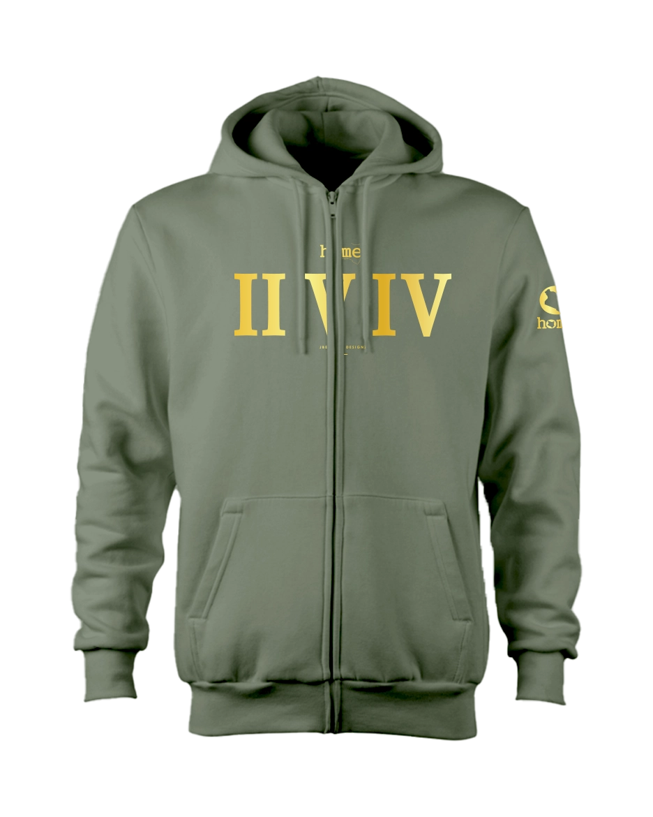 Zip-up Hoodie  - Finch (Heavy Fabric)