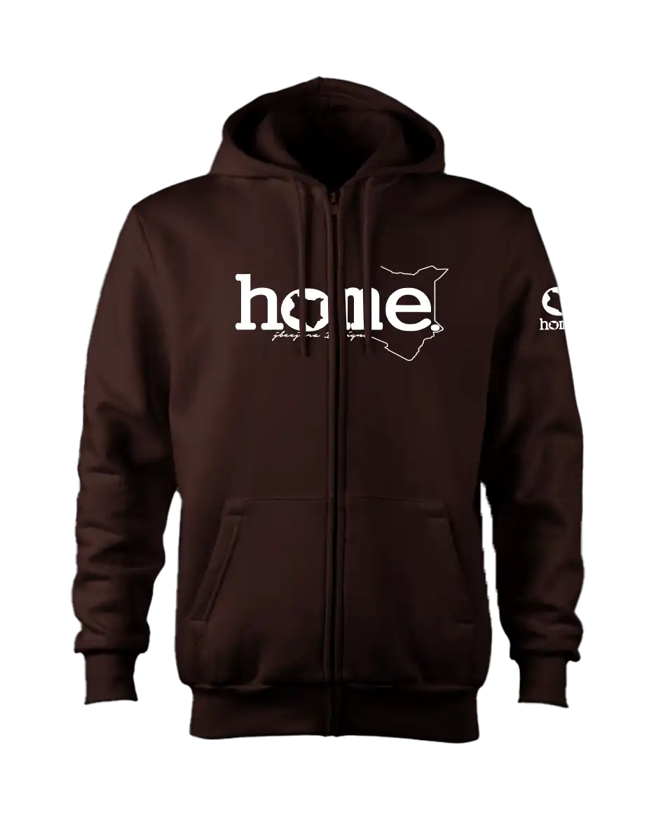 Zip-up Hoodie  - Hickory Brown (Mid Heavy Fabric)