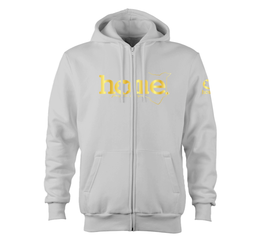 Zip-up Hoodie  - Silver Mist(Heavy Fabric)
