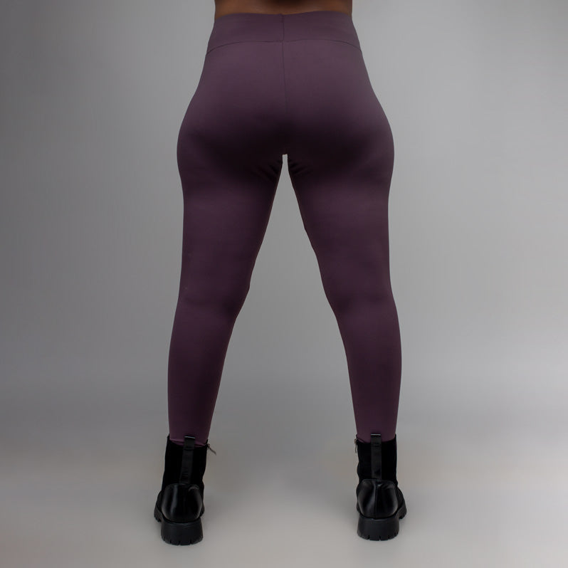 ash purple leggings - back