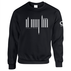 Sweatshirt - Black (Mid-Heavy Fabric)