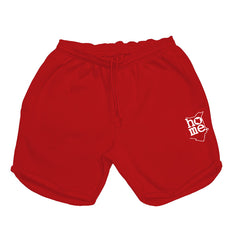 Men's Long Shorts - Red (Heavy Fabric)