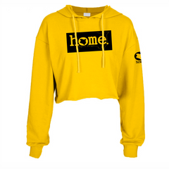 Cropped Hoodie - Mustard Yellow (Heavy Fabric)