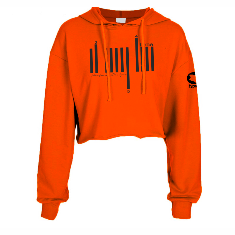 Cropped Hoodie - Orange (Heavy Fabric)