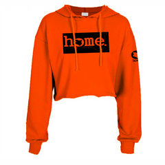 Cropped Hoodie - Orange (Heavy Fabric)