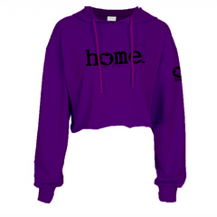 Cropped Hoodie - Purple (Heavy Fabric)